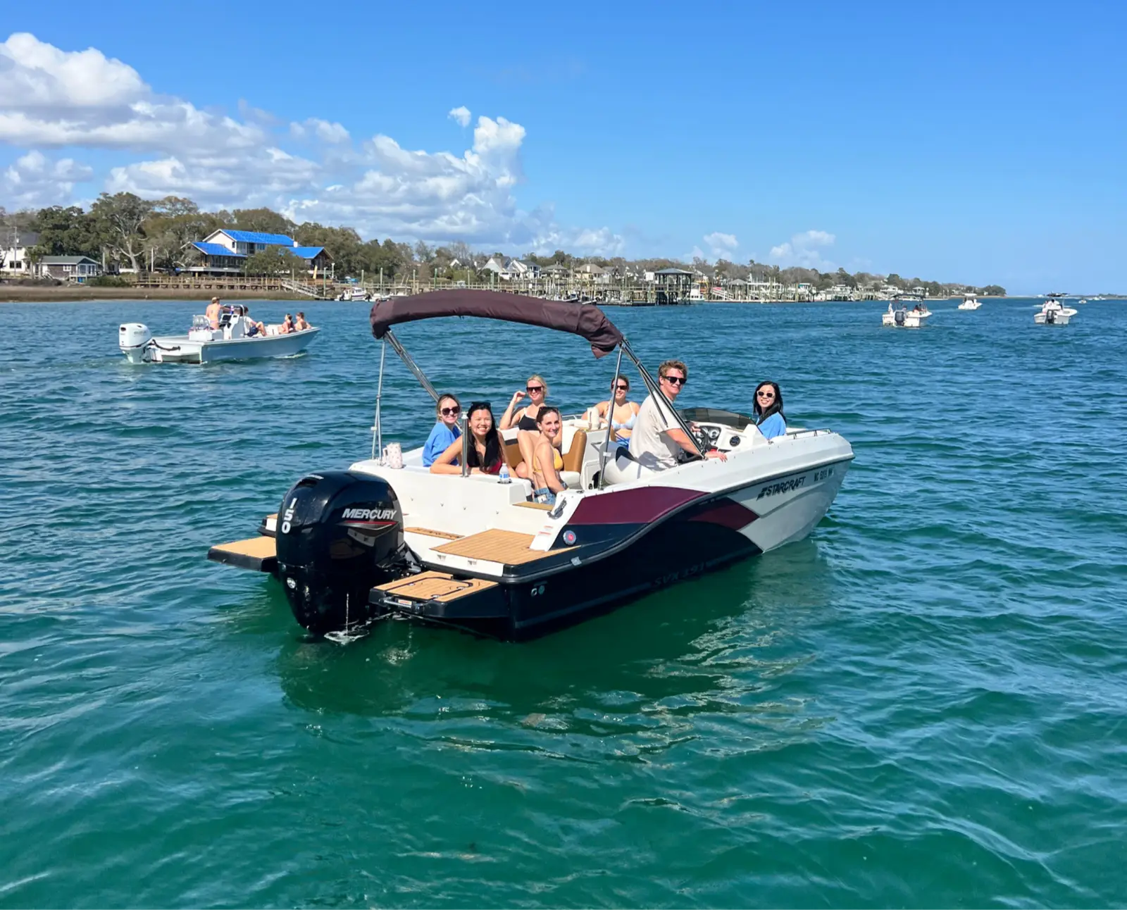 SeaVentures charter and rental boats on the water